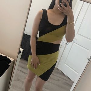 BEBE Cut out dress